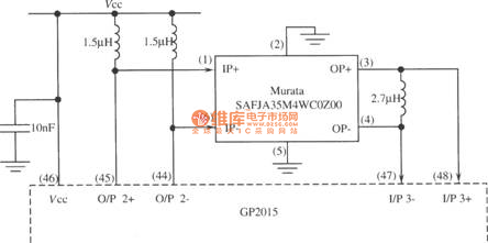 《sAFJA35M4wcozz00瑚声表面波滤波器应用电路》相关图片 sAFJA35M4wcozz00瑚声表面波滤波器应用电路
