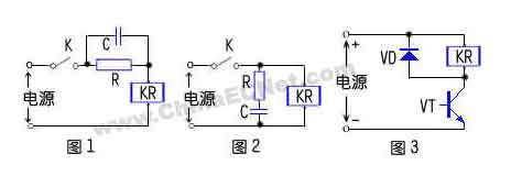 《继电器的三种附加电路》相关图片 继电器的三种附加电路