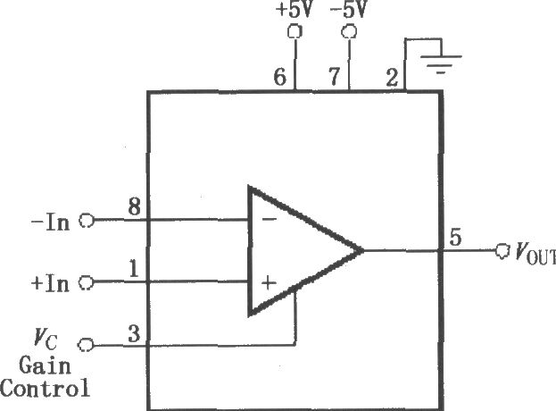 《宽带电压控制放大器VCA610》相关图片 宽带电压控制放大器VCA610