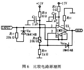 比较电路原理图