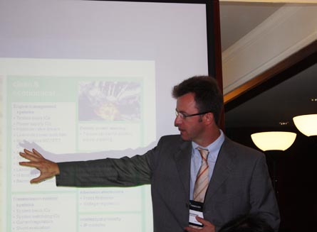 飞思卡尔开云棋牌官网在线客服全球汽车电子市场总监Stephan Lehmann