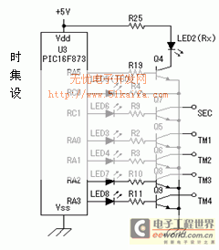 基于PIC单片机的电波数码显示时钟的设计
