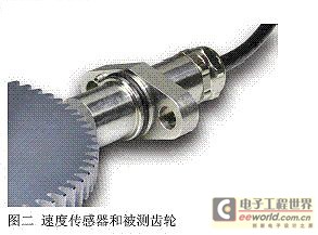 速度传感器和被测齿轮