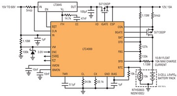 LTC4000 60V 降压型转换器应用采用
