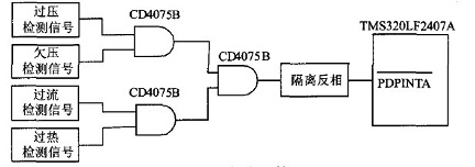 保护电路结构框图