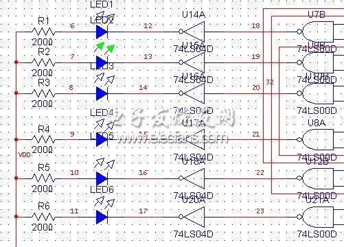 图7 A开关打开,B开关闭合运行结果图