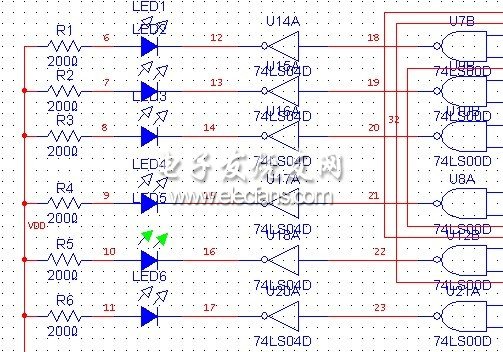 图6 A开关闭合,B开关打开运行结果图