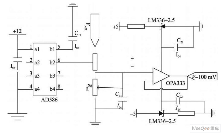 点击图片可在新窗口打开 基准源电路原理图