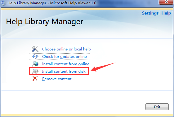 图4 选择Install content from disk.png 图4 选择Install content from disk.png