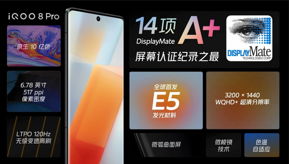 iQOO推出搭载Pixelworks技术的iQOO 8系列高端旗舰手机,畅享视觉盛宴_1.jpg iQOO推出搭载Pixelworks技术的iQOO 8系列高端旗舰手机,畅享视觉盛宴_1.jpg