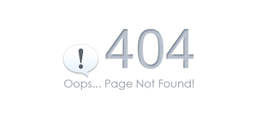 404错误，页面不存在