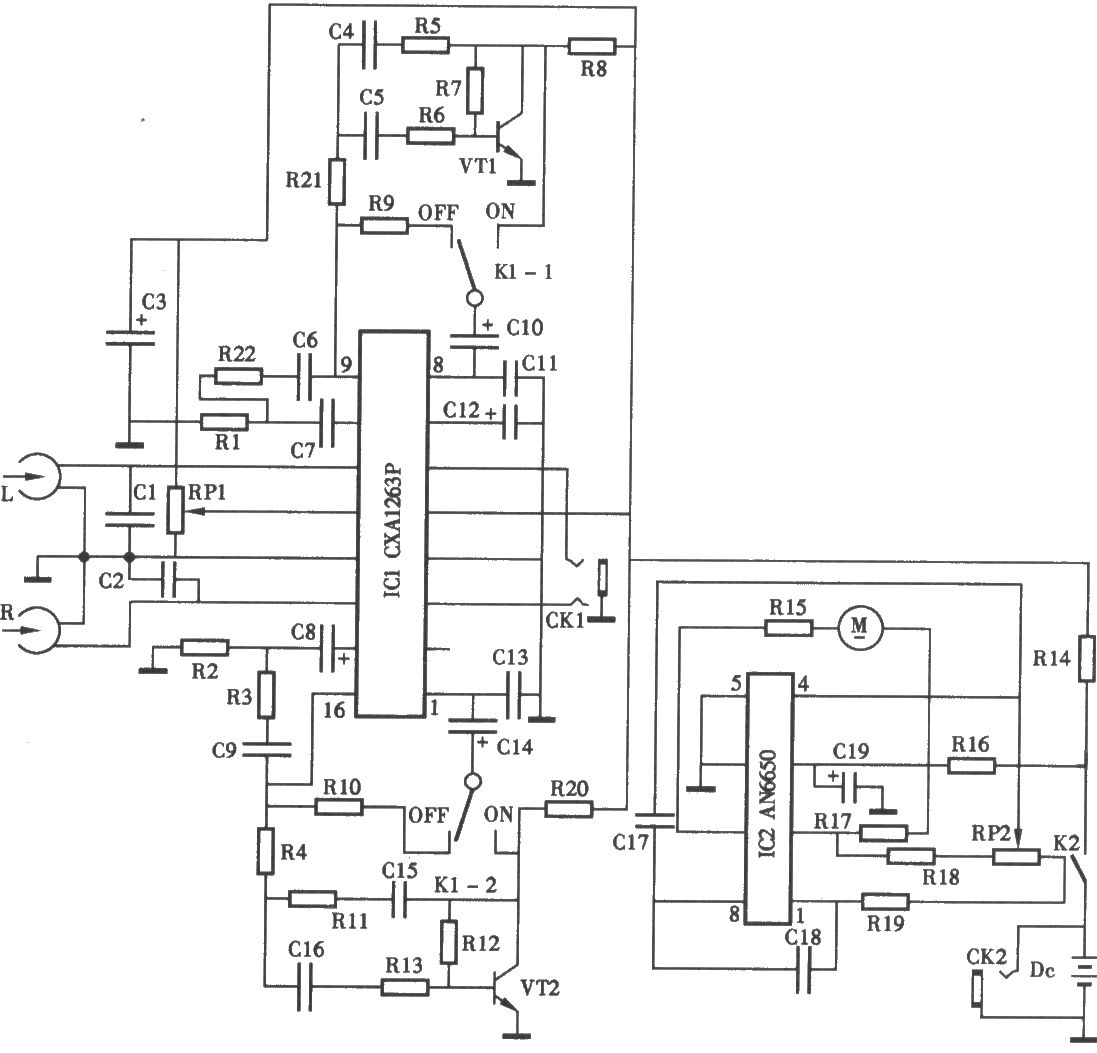 星球W-501型随身听电路