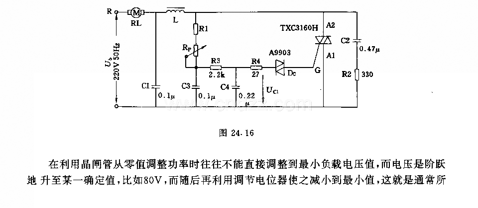 交直流通用电动机的无滞环调违电路
