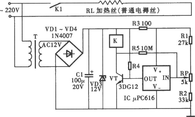 简易温控电路