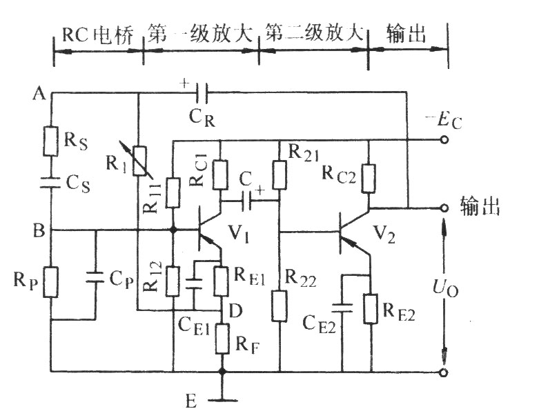 RC电桥与RC电桥振荡电路