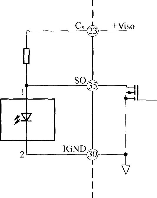 光纤发送器布线图  IGBT