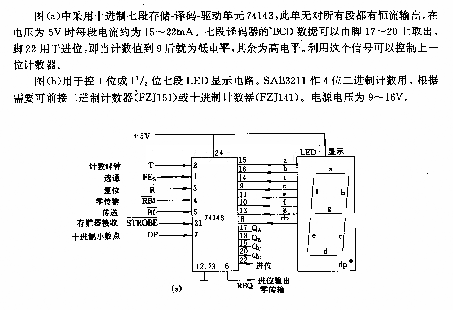 计数器中15D显示的控制电路