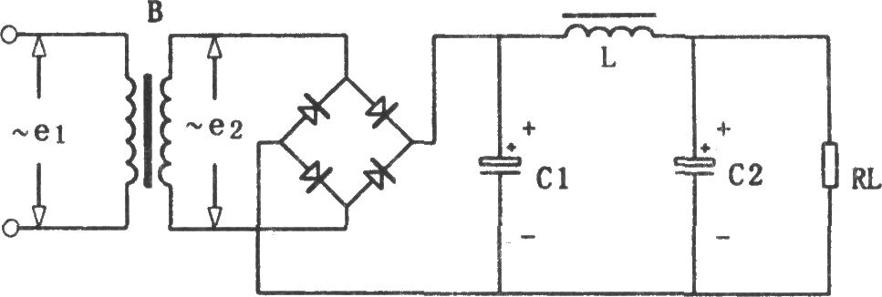 LC-π型滤波电路