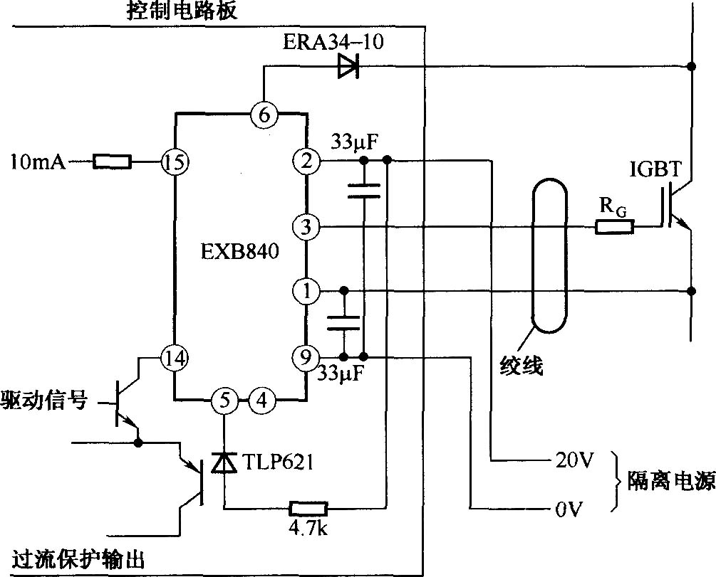 EXB840的应用电路