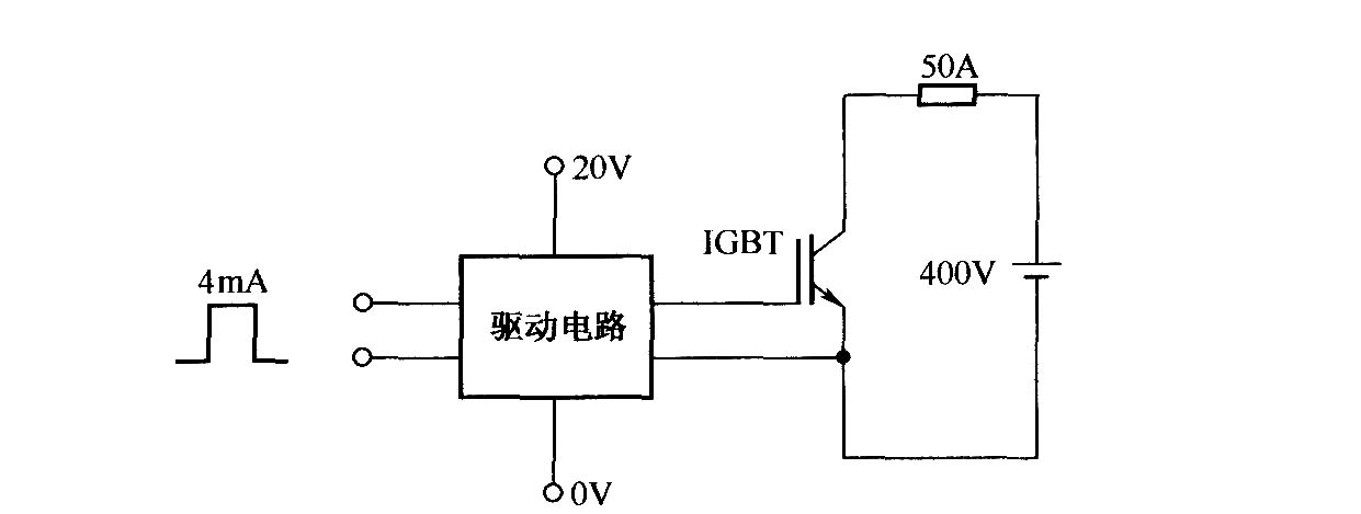 测试EXB850过流波形的电路