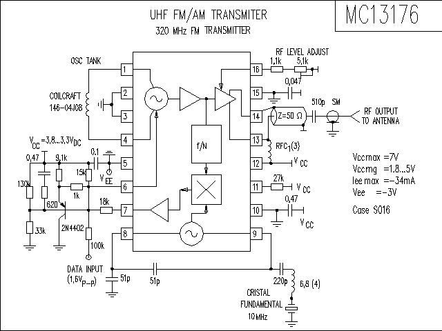 MC13176接收电路