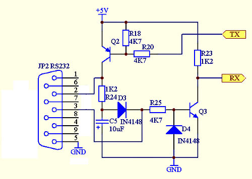 《利用PC的RS232口控制LED灯》相关图片 利用PC的RS232口控制LED灯