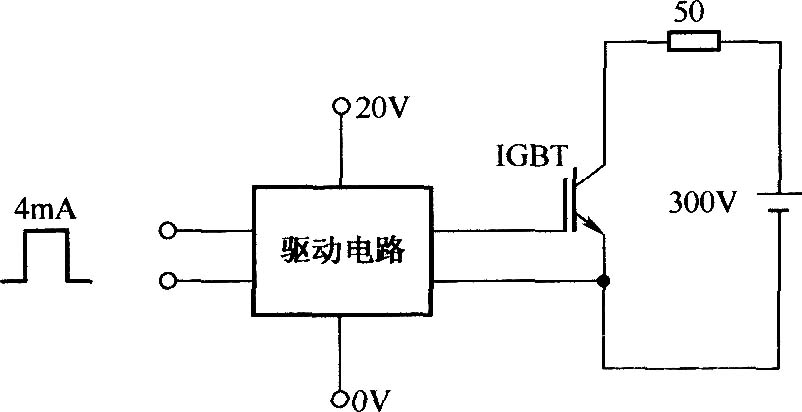 测试EXB850输入、输出波形的电路