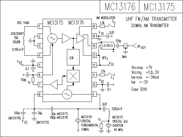 MC13175-76调频接收电路