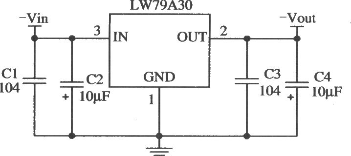 LW79A30的典型应用电路