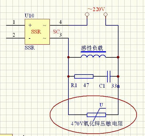 压敏电阻电路图