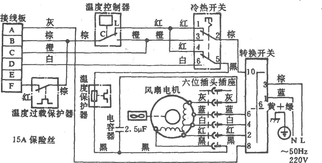 宝花牌KFR-35G分体式空调器