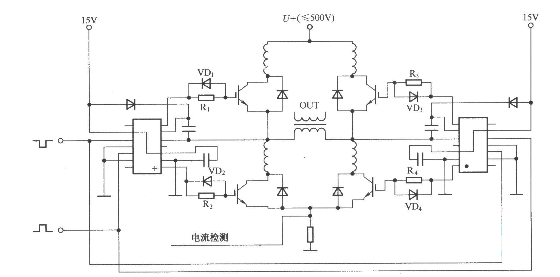 IR2110在全桥变换器中的应用