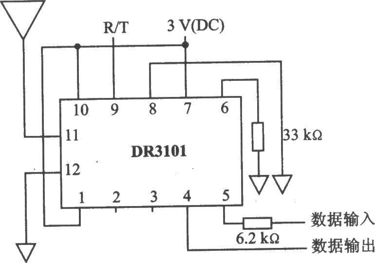 DR3101 00K/ASK 315 MHz收发器