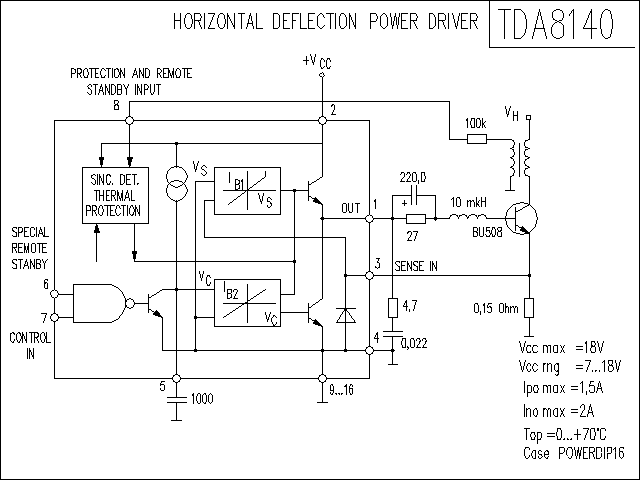TDA8140功放电路
