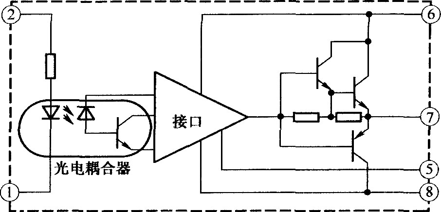 M57957L／M57958L的内部结构及工作原理图
