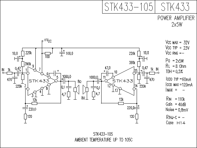 STK433功放电路