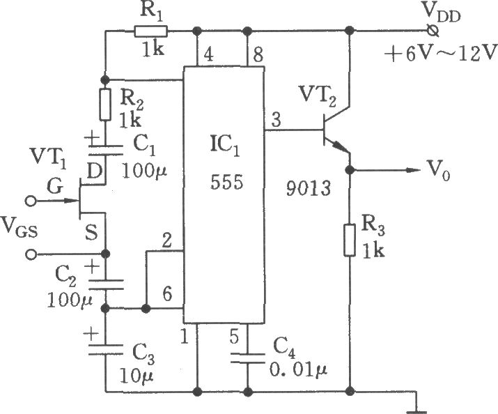 大占空比周期可调的压控振荡器