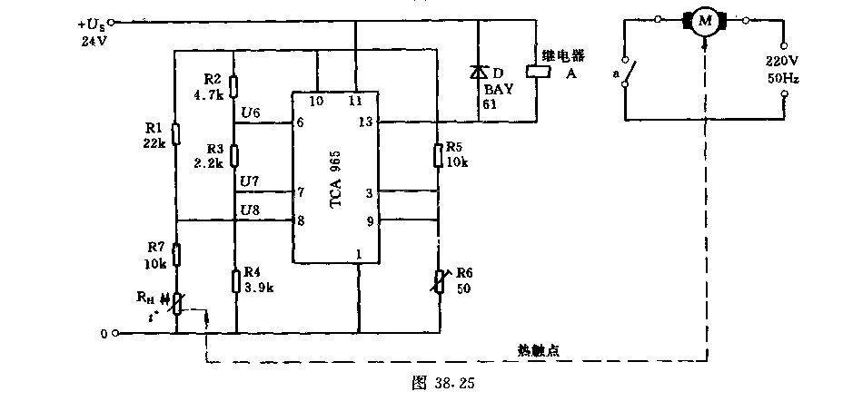 温度控闭保护电路