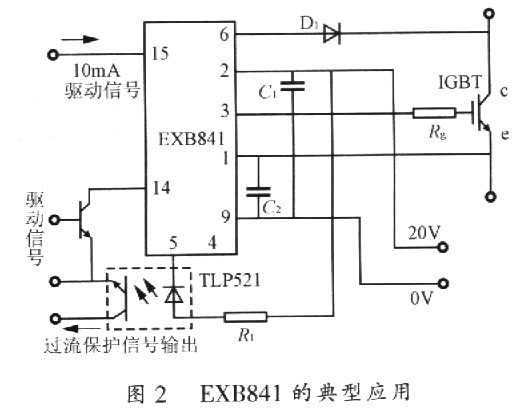 EXB841典型应用图