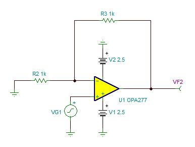 图 2.4：噪声分析电路示例