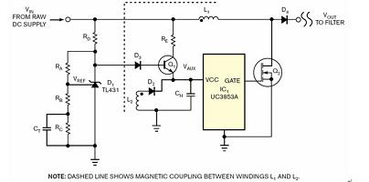 在这个改良后的自举升压电路里