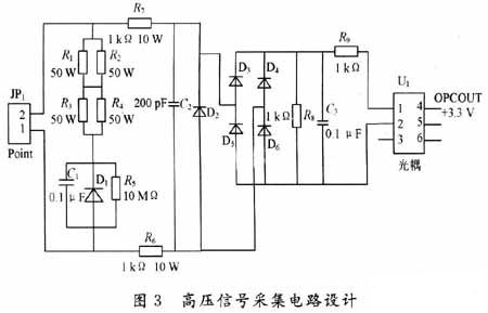 高压信号采集电路设计
