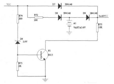 低功耗数据保持电路
