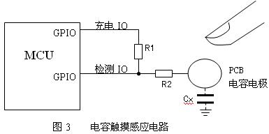电容触摸感应电路
