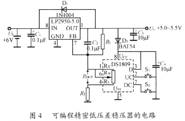 基于数字电位器的可编程稳压器设计