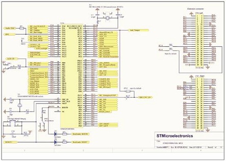 STM32F100VBT6评估板电路图