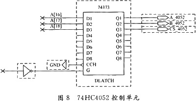 74HC4052控制单元