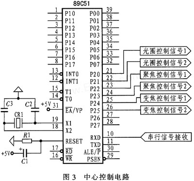 基于89C51的摄像镜头控制电路设计