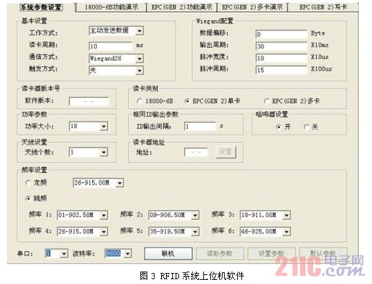 RFID系统上位机软件