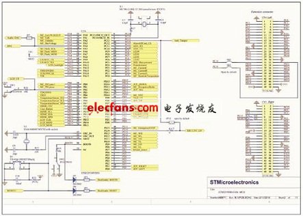 STM32F100VBT6评估板电路图